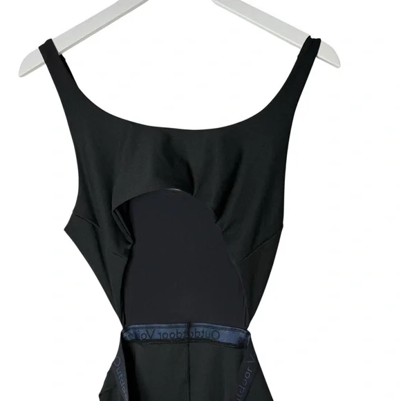 Outdoor Voice Court Cutout Tennis Dress Black Size Large - Picture 3 of 11